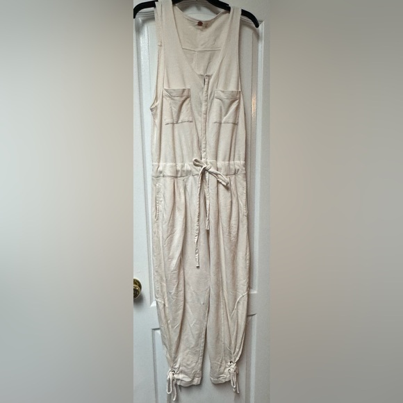 Free People Pants - Free People. FP One ivory jumpsuit. Size XS.